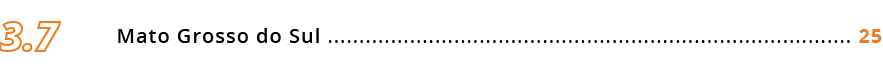 Mato Grosso do Sul ................................................................................... 25,3.