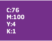 C:76 M:100 Y:4 K: