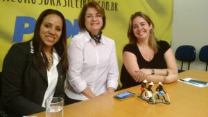 Joice Costa, Sandra Quezado e Luciana Loureiro