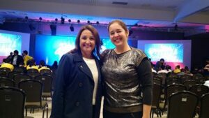 Representantes do PSDB Mulher no Selfie: Adriana Toledo (AL) e Luciana Loureiro (DF)